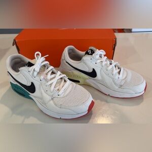 Air Max Excee 'oracle Aqua Barely Volt' In White Women’s Size 7.5 With Box